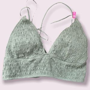 NWT Sage Strappy Ruched VS Bralette